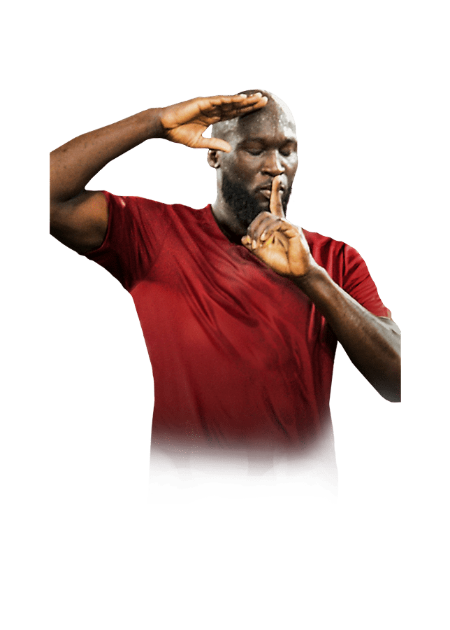 Romelu Lukaku FIFA 24 Team of the Week Gold
