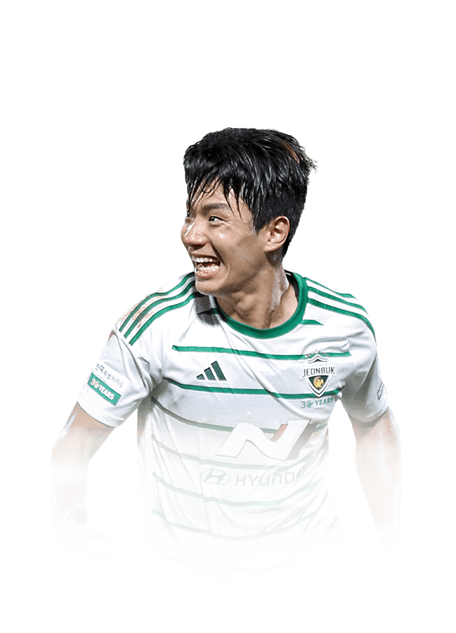 Jeon Jin Woo FIFA 25 Team of the Week Gold