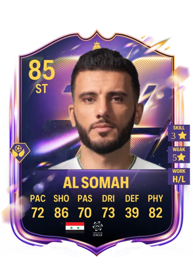 Al Somah Hero Base Card
