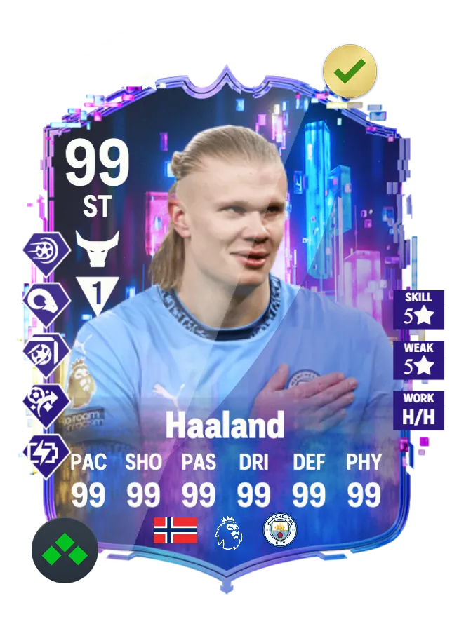 Haaland 99