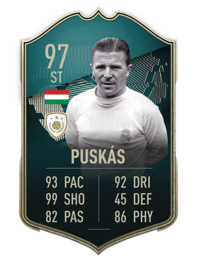 Ferenc Puskás Pacybits Icon