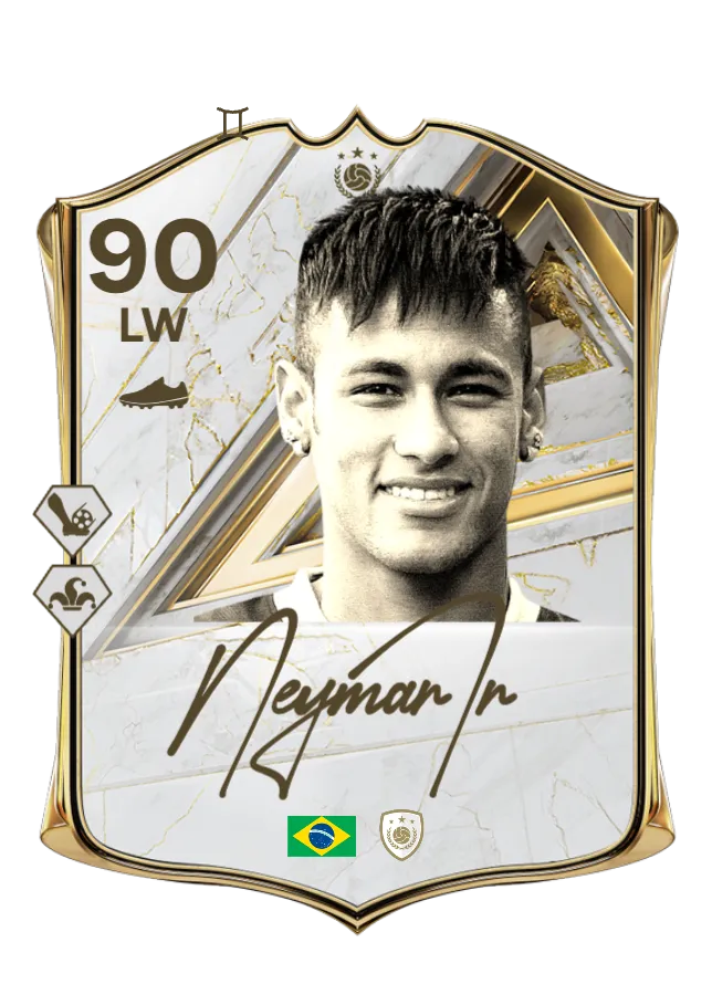 Signature Neymar Jr Icon Card